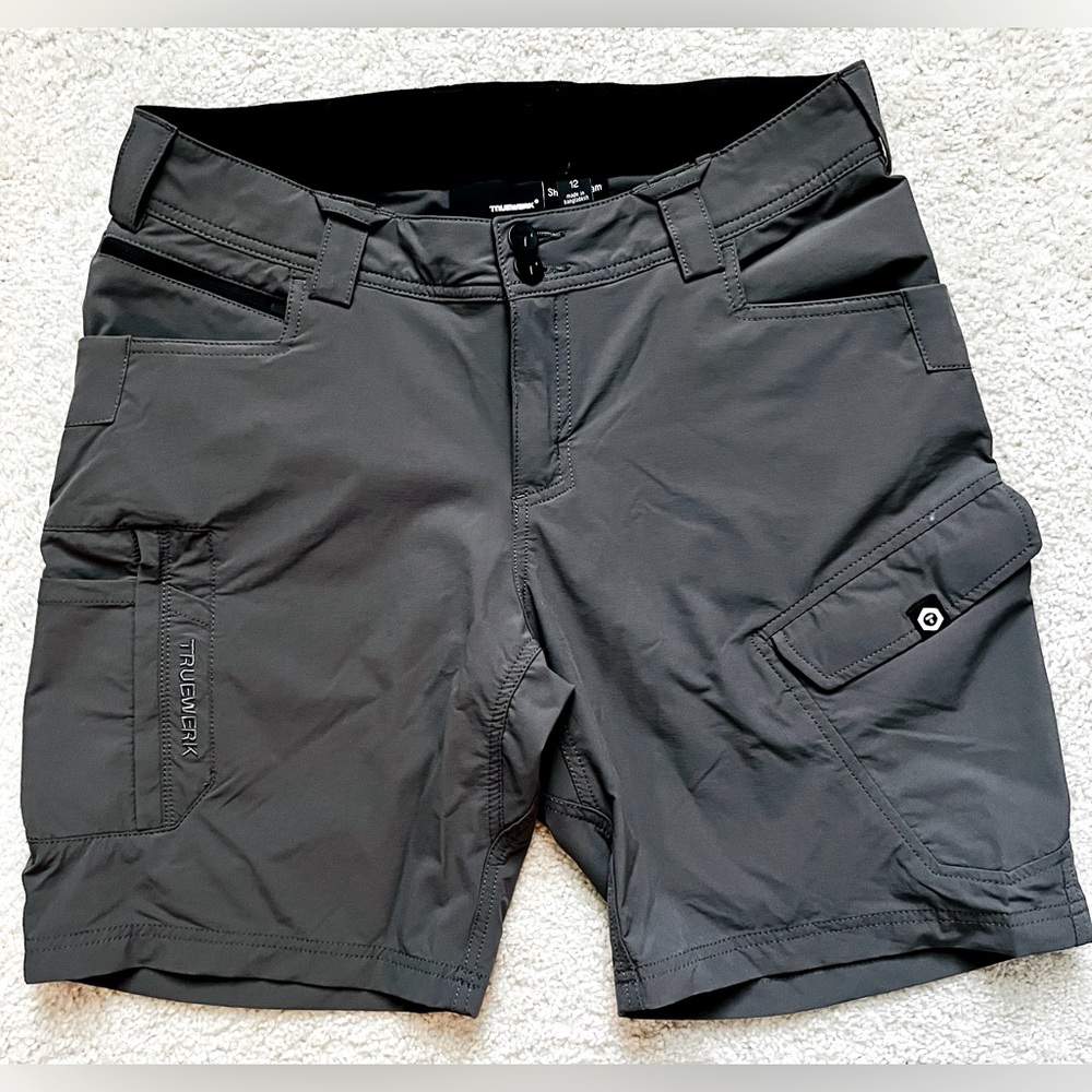 Truewerk Women - T1 Werkshorts - Women’s Fit - Size 14 - Deep Grey